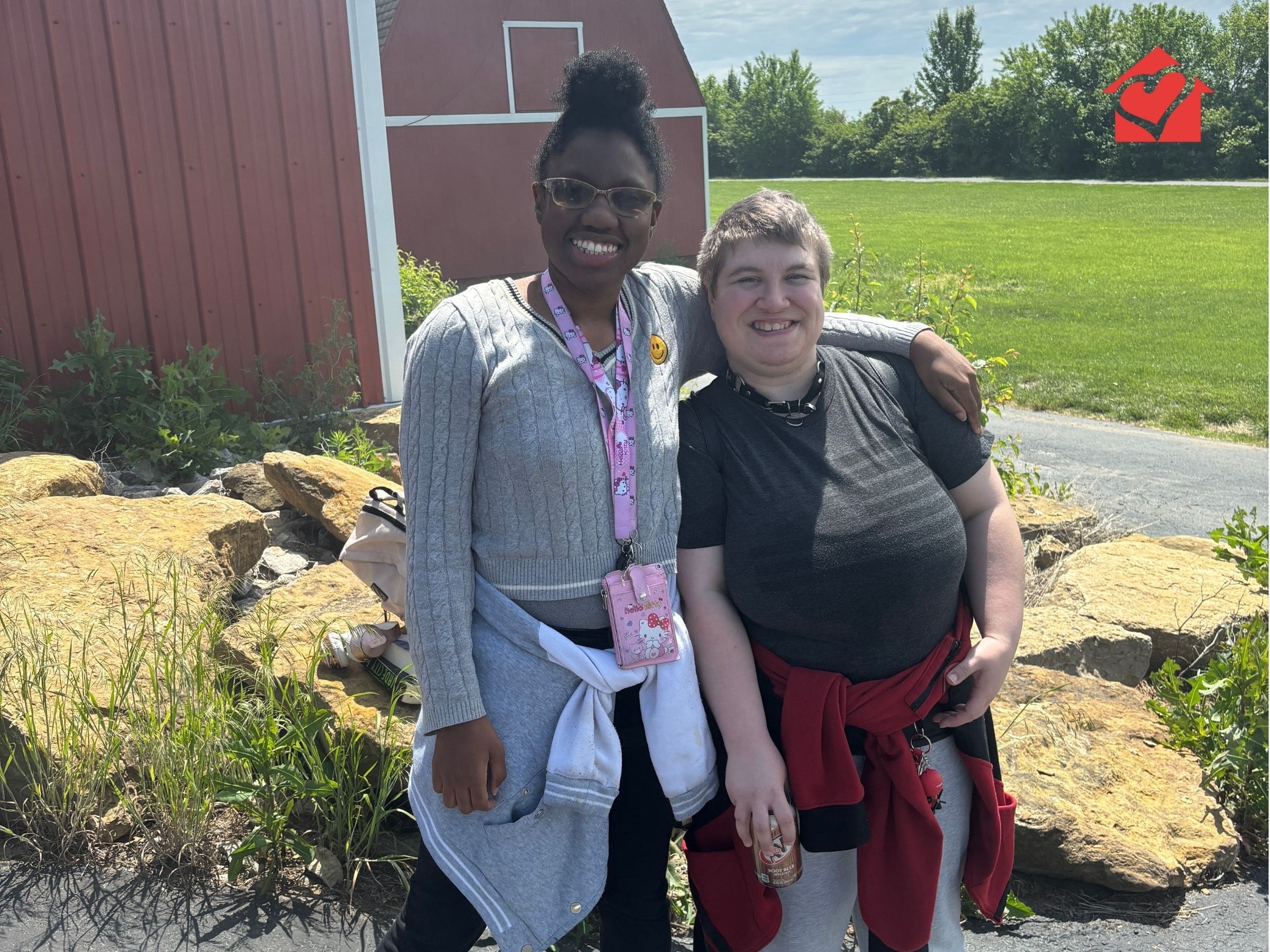 TNC Community friends hanging out at Spring Fun Day